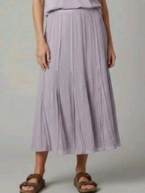 April Cornell Aline Flowy Flouncy Midi Skirt Excellent Condition Size Medium